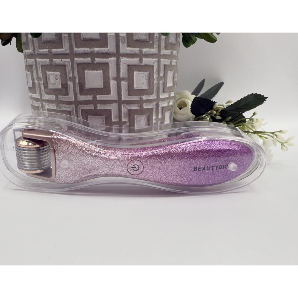 BeautyBic‎ Vibrating Microneedle Derma Roller Facial Skin Tool New Sealed